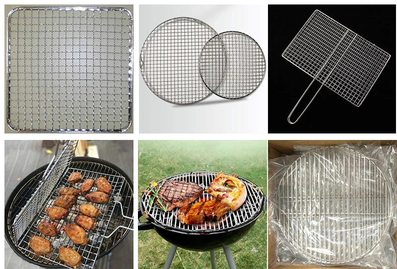 Factory Price Barbecue Wire Mesh/Stainless Steel BBQ Grill