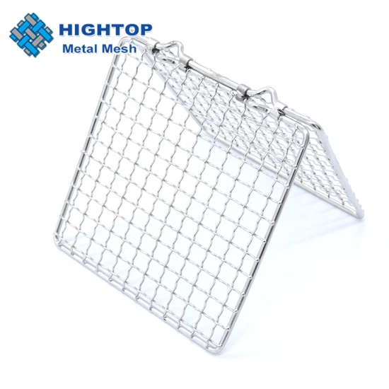 High-Quality 304 Stainless Steel Metal Barbecue BBQ Grill Wire Mesh Net in Cartoon Shape