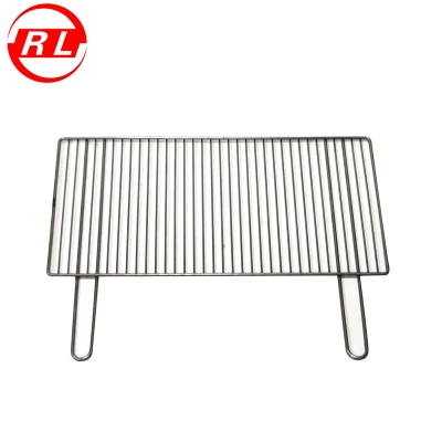 Stainless Steel Cooking Grid Grate with Handle for BBQ Grill Accessories