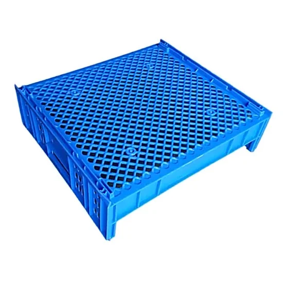 Lightweight Perforated Stackable Bread Crate Box to Transport Soft Baked Goods Basket