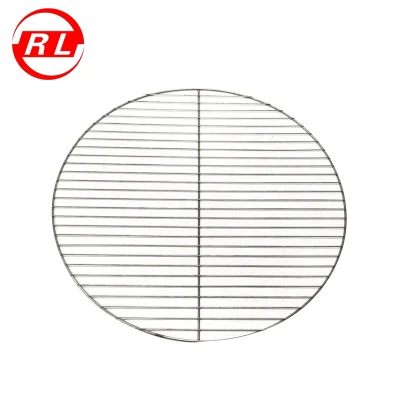 Round Stainless Steel Charcoal Barbecue Grill Grid Grate