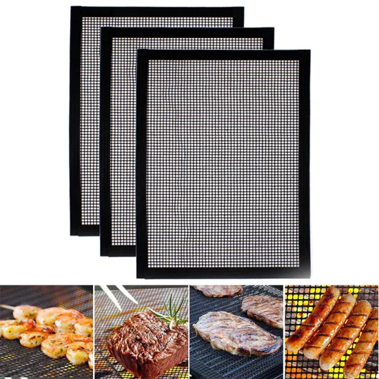 Non Stick Barbecue Mesh with PTFE Coated Fiberglass Prodcut