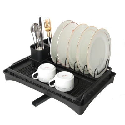 Aluminum Kitchenware Dish Storage Plate Bowl Drying Rack